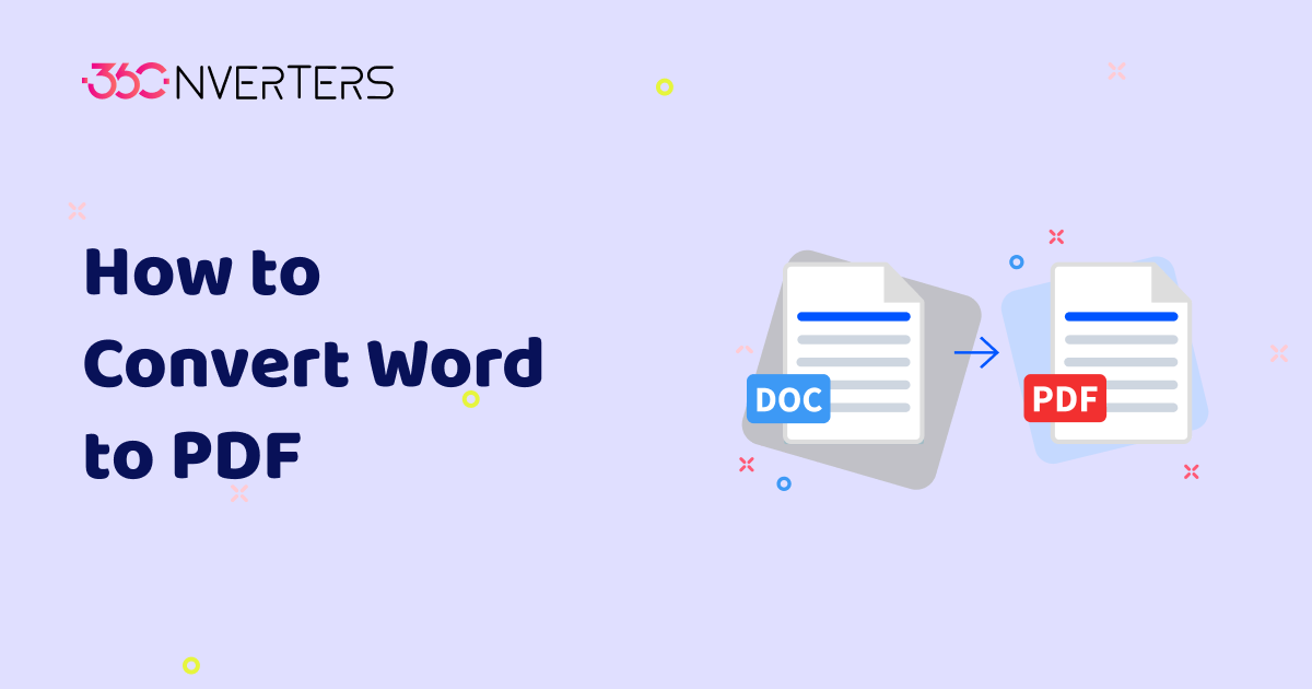 How to Convert Word to PDF